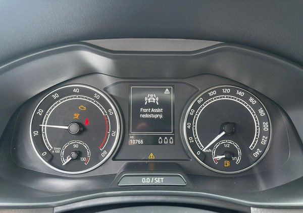 Skoda Scala cena 38900 przebieg: 10800, rok produkcji 2023 z Wielichowo małe 79